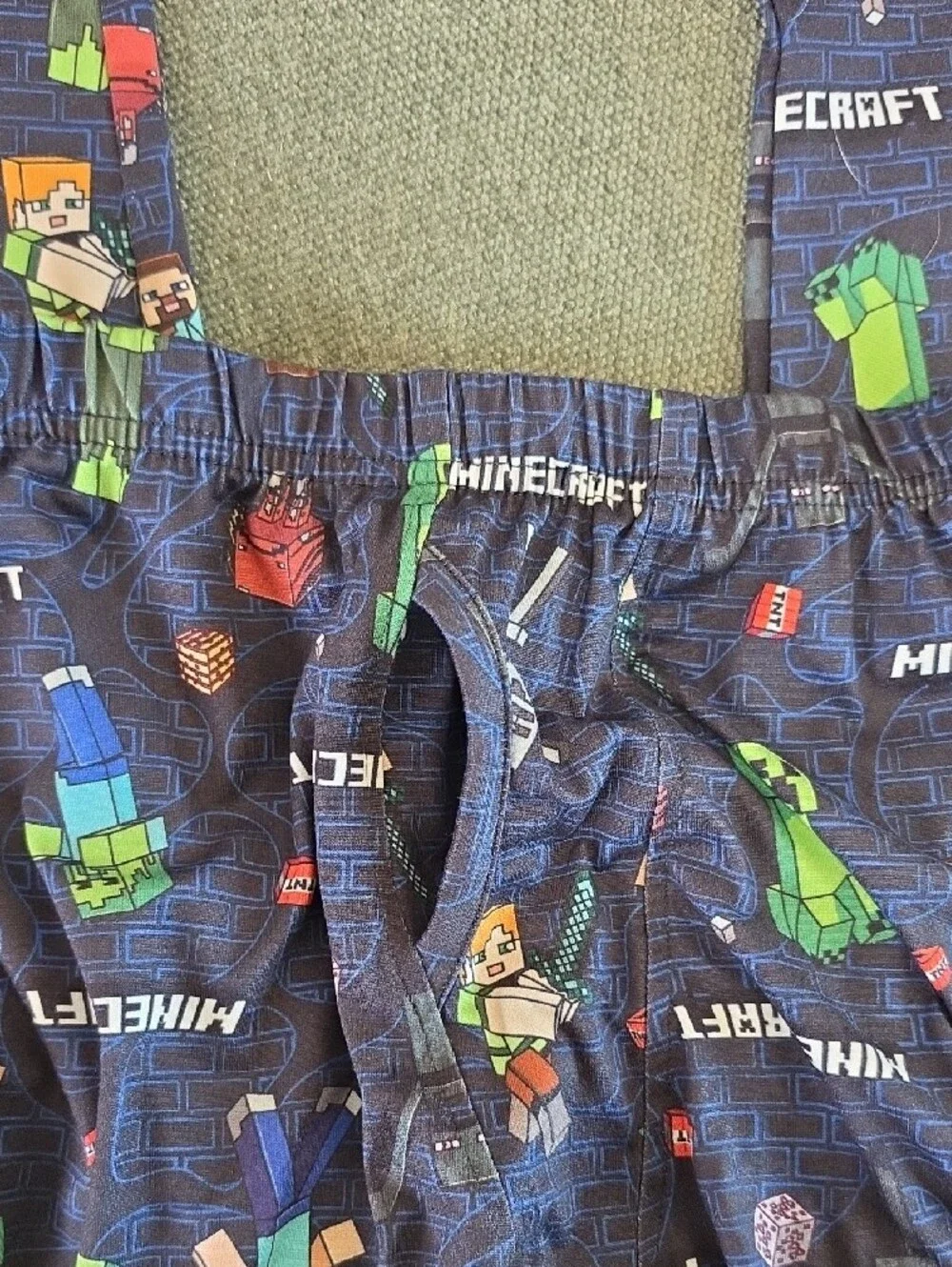 Boys Minecraft Base Layer